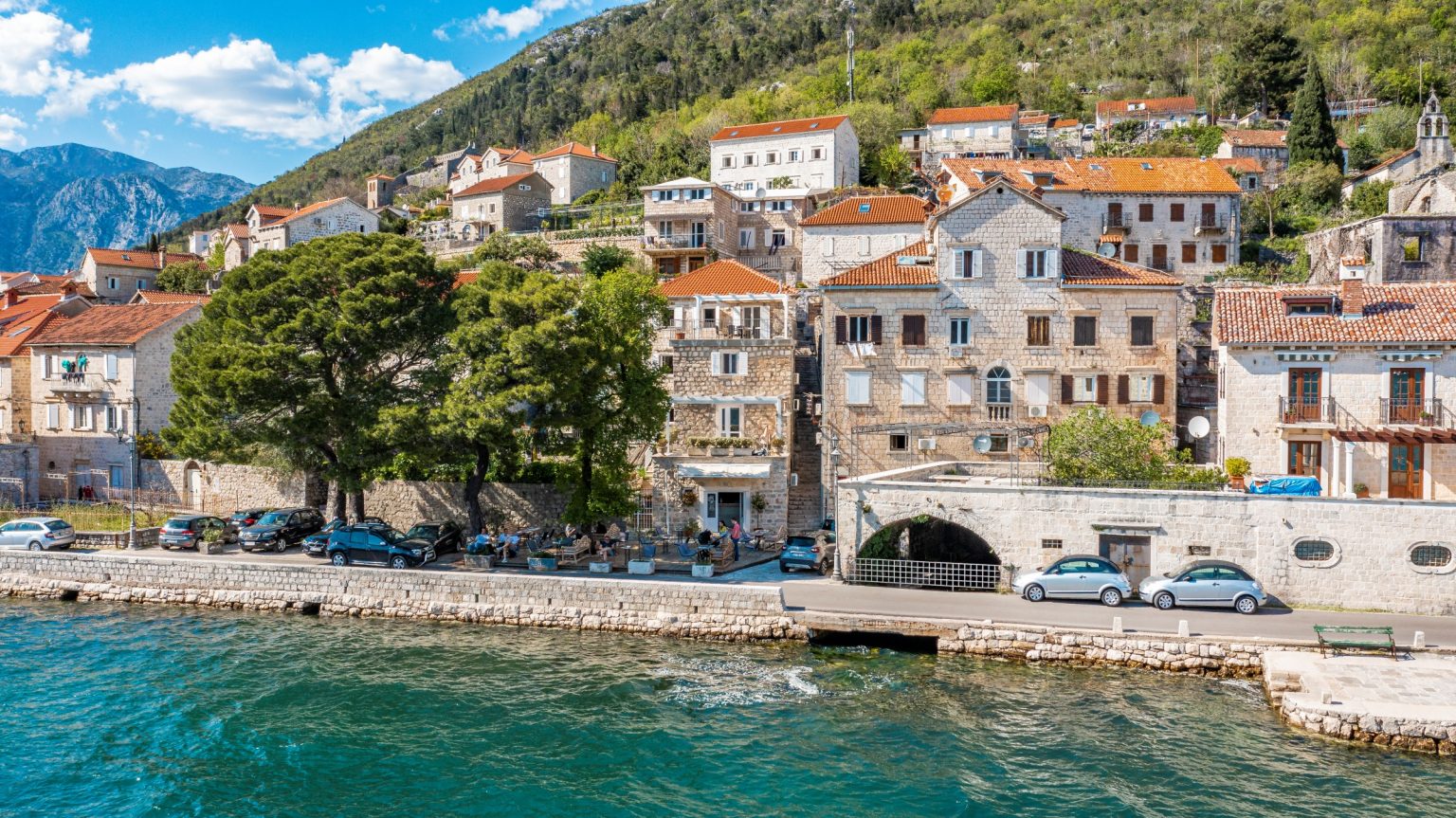 Perast Waterfront Stone House